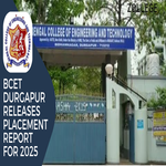 BCET Durgapur Releases Placement Report For 2025